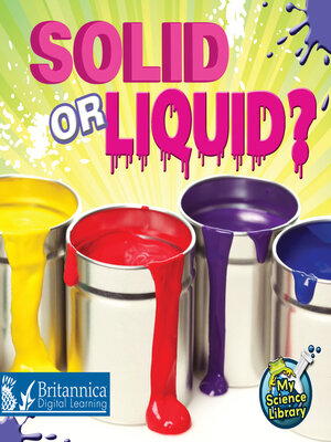 cover image of Solid or Liquid?